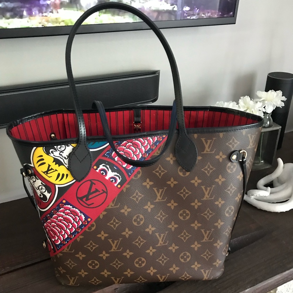 LOUIS VUITTON LIMITED EDITION KABUKI NEVERFULL MM